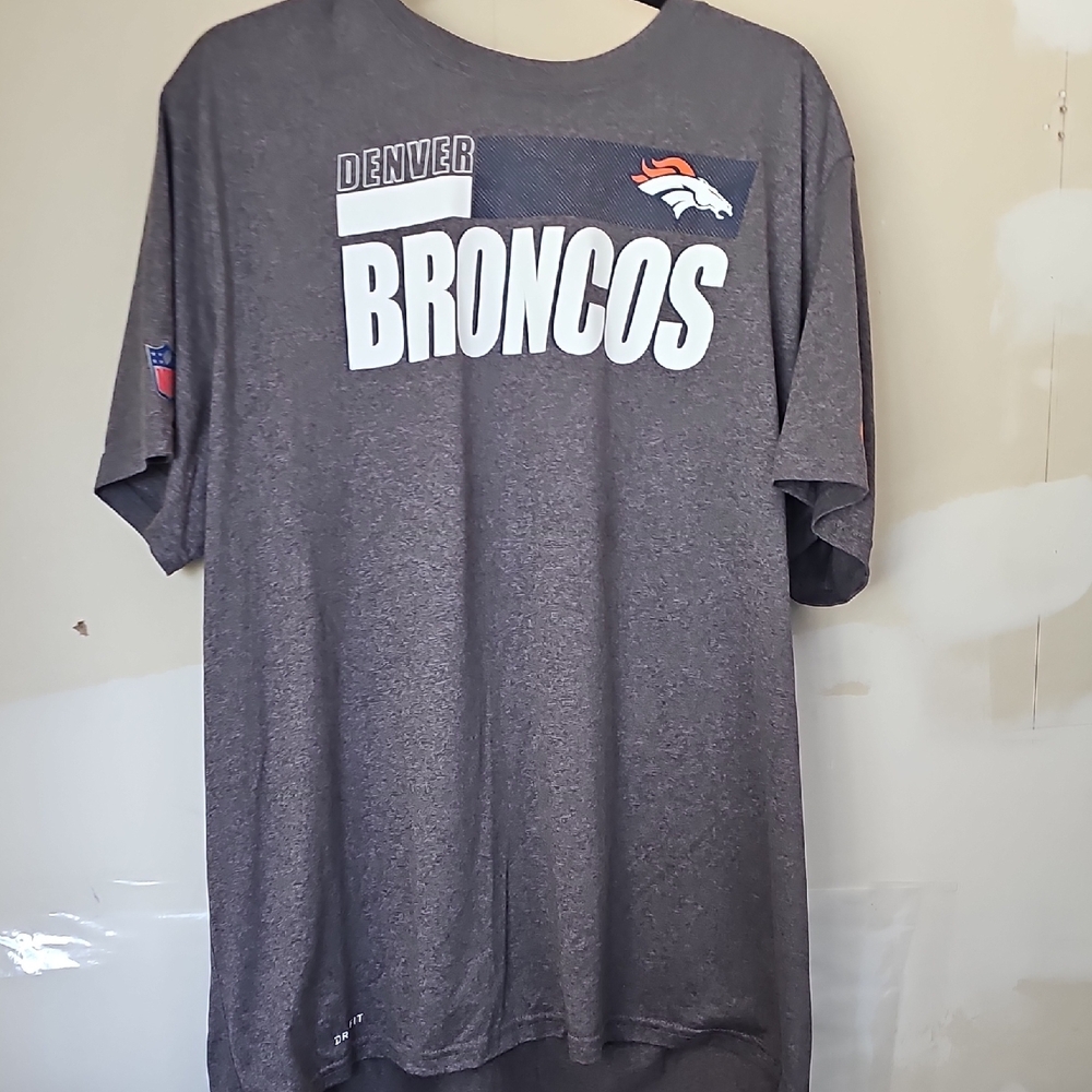 Denver Broncos Gray T-Shirt